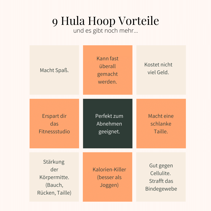 Hula Hoop Vorteile